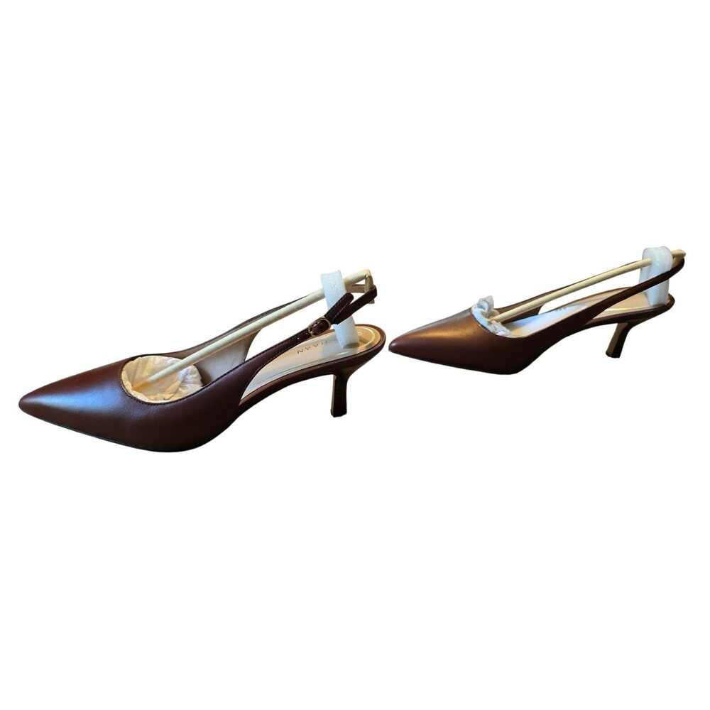 Cole Haan Brown Hansell Slingback Pump Size 9.5 - Picture 5 of 9